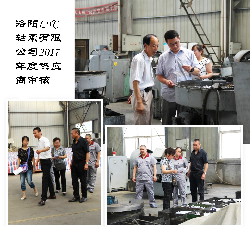 洛陽LYC軸承有限公司2017年度供應商審核